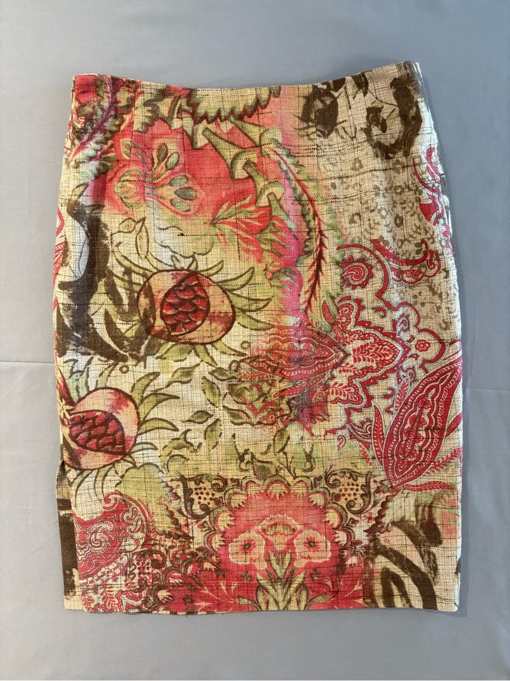 Garfield & Marks Floral Damask Pencil Skirt Size 10